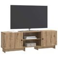 vidaXL TV skrinka 150 x 31 x 50 cm Dub artisan Konštruované drevo