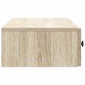 vidaXL Nástenný bočný stôl 87,5 x 34,5 x 17 cm Kompozitné drevo