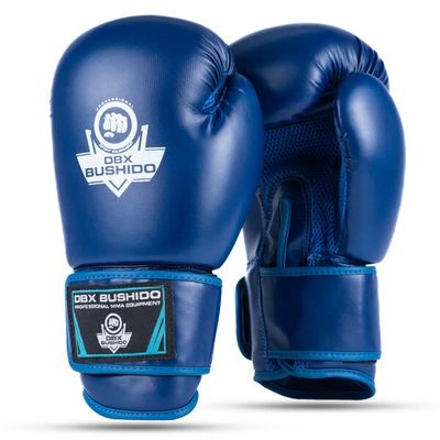 Boxerské rukavice DBX BUSHIDO ARB-407-Blue 12 oz