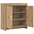 vidaXL Servírovacia skriňa Dub artisan 72 x 36 x 80 cm