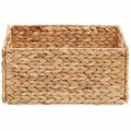 vidaXL Úložné košíky 2 ks Vodný hyacint 35 x 25 x 17 cm Prírodná
