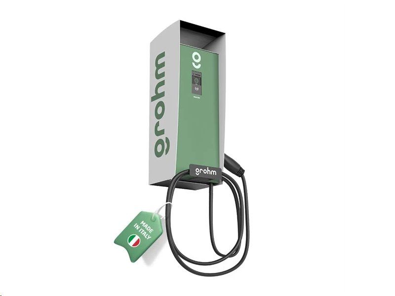 Skriňa stenná kovová GROHM GZ02M pre wallbox Grohm