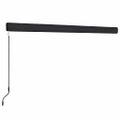 vidaXL Ručne ovládaná kazetová markíza modro-biela 350x250 cm