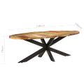 vidaXL Jedálenský stôl 240x100x75 cm recyklovaný masív