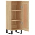 vidaXL Komoda dub sonoma 34,5x34x90 cm spracované drevo