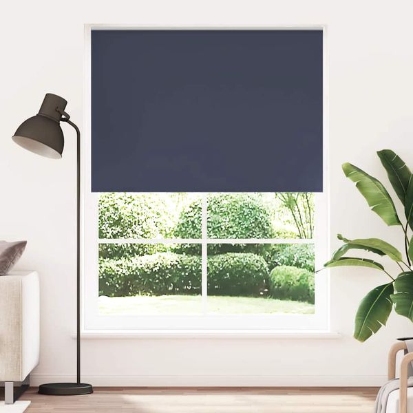 vidaXL Zatemňovacia roleta 144,4x230 cm, šírka látky 140 cm, námornícka modrá