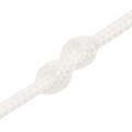 vidaXL Lodné lano biele 2 mm 50 m polypropylén