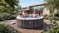 AVENLI NICE jacuzzi WOOD - nafukovacia vírivka pre 6 osôb 14196EUV41