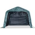 vidaXL Odnímateľný prístrešok pre hospodárske zvieratá tmavozelený 3,3x4,8 m PVC 550 g/m²
