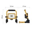 LED reflektor EMOS ACCO ZS2812 nabíjateľný prenosný, 10 W chladná biela