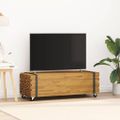 vidaXL konferenčný stolík 110x45x35 cm Teakové masívne drevo