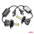 LED žiarovky hlavného svietenia COB 4Side H4 AMiO
