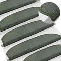 vidaXL Samolepiace schodové rohože 15 ks 80 x 24,5 x 3,5 cm