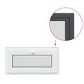 vidaXL Podkrovné okno RISOR 80 x 40 cm PVC a sklo