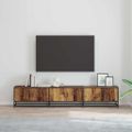 vidaXL TV jednotky 210 x 35 x 41 cm Staré drevo Kompozitné drevo