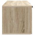 vidaXL Nástenná TV skrinka Nástenný Dub sonoma 59,5 x 31 x 30 cm