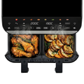 TESLA AirCook DualHeat QD464 XXL - multifunkčná duálna digitálna horúcovzdušná fritéza - s kozmetickou chybou