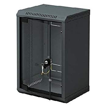 10'' rack jednodielny 4U/260 TRITON čierny dvere sklo