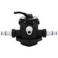 vidaXL Viacsmerový ventil pre pieskový filter ABS 1,5" 6-cestný