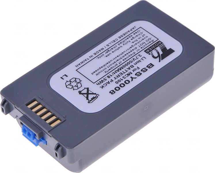 Batéria T6 Power pre Symbol Motorola MC3100, MC3190, 5000mAh, 18,5Wh, Li-ion