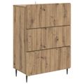 vidaXL Zásuvkový kabinet 66 x 34,5 x 92 cm Kompozitné drevo