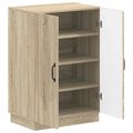 vidaXL Skriňa na topánky HOORN 59,5 x 39,5 x 87 cm Kompozitné drevo