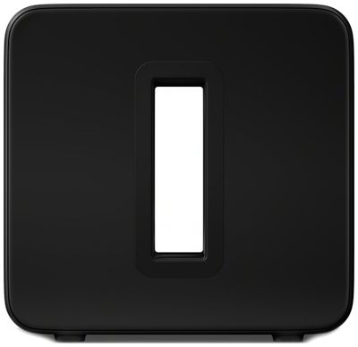 Sonos Sub 4 Čierny Subwoofer, bezdrôtový, Wi-Fi 6, duálne basové meniče 5" × 8", Trueplay, matná úprava, čierny