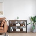 vidaXL Regál na knihy 6 úrovní 102 x 32 x 72,5 cm Kompozitné drevo
