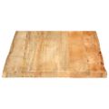 vidaXL Stolová doska 80x60x2,5 cm živý okraj masívne mango