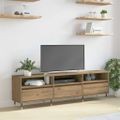 vidaXL TV skrinka 150 x 30 x 45 cm Remeselný dub Kompozitné drevo