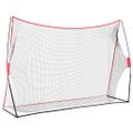 vidaXL Pomôcka na tréning golfu Čierna 314 x 92 x 214 cm Polyester