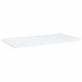 vidaXL Prídavné police 8 ks, biele 40x20x1,5 cm, kompozitné drevo