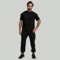 Tričko Oversized Heavy Black - STRIX, veľkosť S, veľkosť oblečenia S