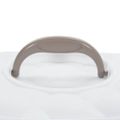 vidaXL Prepravka na domáce zvieratá biela a hnedá 50x34,5x32 cm PP