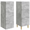 vidaXL Sada skríň 2 ks 33 x 34,5 x 90 cm Kompozitné drevo