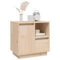vidaXL Nočné stolíky 2 ks 50x34x50 cm borovicový masív