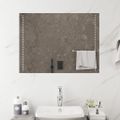 vidaXL LED kúpeľňové zrkadlo 60x80 cm