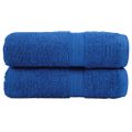 vidaXL Prémiové uteráky pre hostí SOLUND 2 ks modré 30x50 cm 600 g/m²
