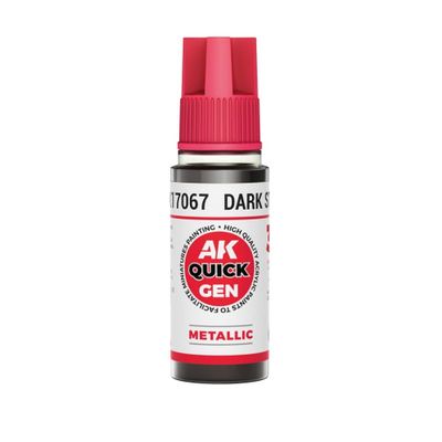 AK Interactive: Quick Gen - Dark Steal 18 ml