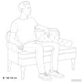 vidaXL Lavička s operadlom hnedá 119,5x64,5x75 cm umelá semišová koža