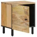 vidaXL Nočný stolík 40x33x46 cm masívne mangovníkové drevo