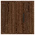 vidaXL Nástenné TV skrinky 2 ks hnedý dub sonoma 40x34,5x40 cm