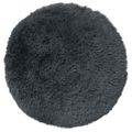 vidaXL Poťah na podložku 6 pcs HEERLEN Antracitová Ø 60 cm PV fleece