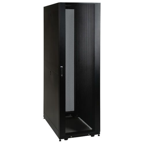 Skriňa SmartRack 42U, Š = 600mm, Hl = 1050mm, serverová skriňa, zabezpečená