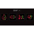 MANTA LOVE HEART, LED Neon plexi dekorácia