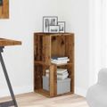 vidaXL Rohová skrinka Old Wood 33x33x67 cm Engineered Wood