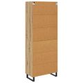vidaXL Highboard 2 ks Remeselný dub 69,5 x 34 x 180 cm