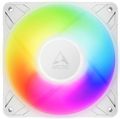 ARCTIC P12 Pro A-RGB (bílá) - 120mm A-RGB PWM ventilátor s rozdělovačem kabelů Ventilátor, 120mm, FDB ložisko, 4pin PWM, 25dBA, výška 25mm, ARGB podsvícení, bílý