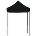 vidaXL Skladací pop-up párty stan čierny 200x200x306 cm