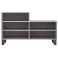 vidaXL Botník sivý dub sonoma 102x36x60 cm spracované drevo